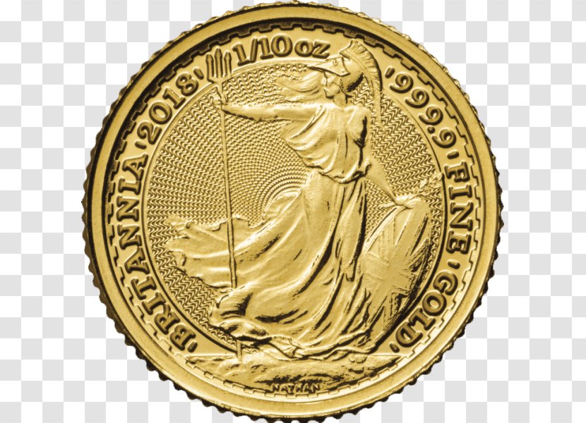 Royal Mint Britannia Bullion Coin Gold - Bar Transparent PNG