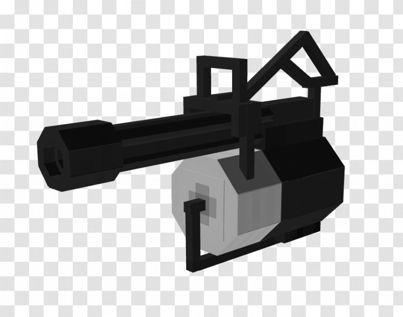 Team Fortress 2 Half-Life Minecraft Classic Mod - Tree - Machine Gun Transparent PNG