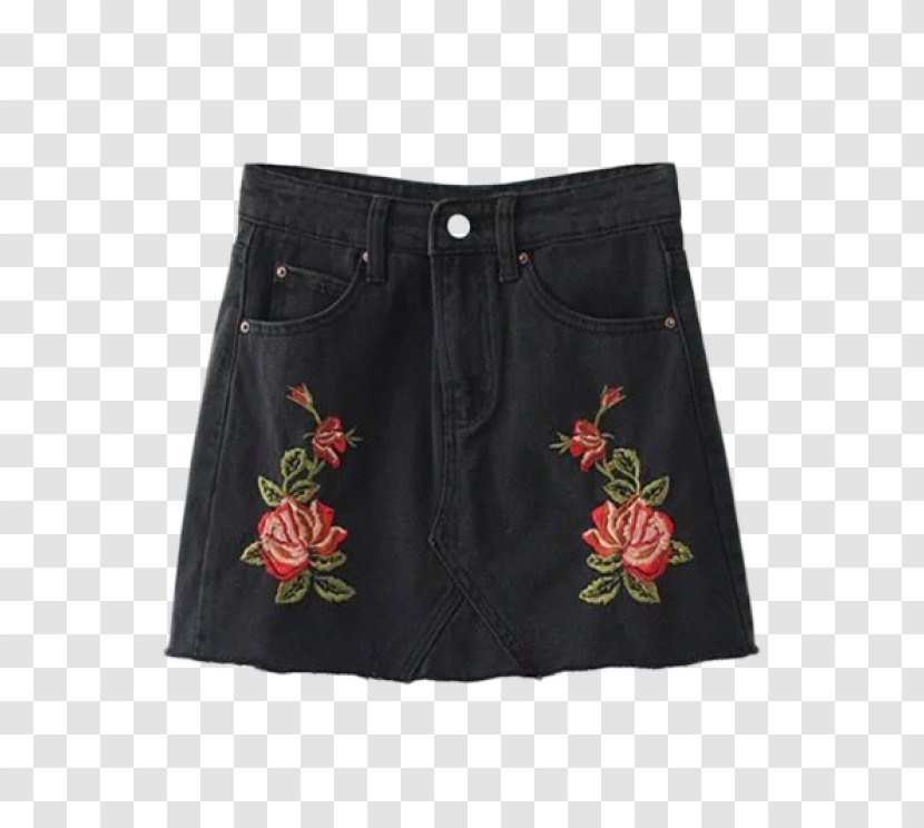 Denim Skirt A-line Woman - Jeans Transparent PNG