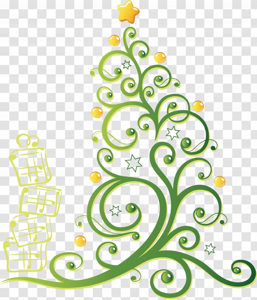 Christmas Tree Day Snow Image Illustration - Frame Transparent PNG