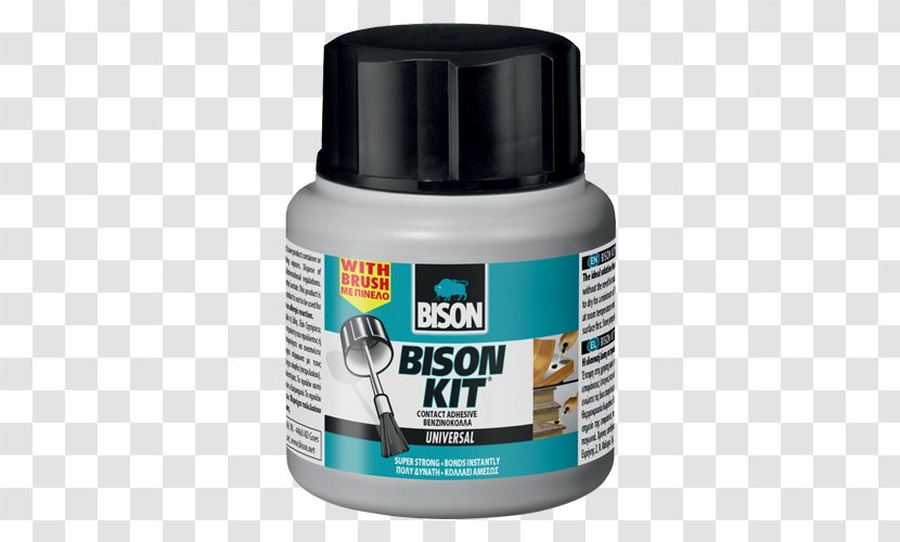 Bison International Adhesive Contactlijm Putty - Tube - Brush Pot Transparent PNG