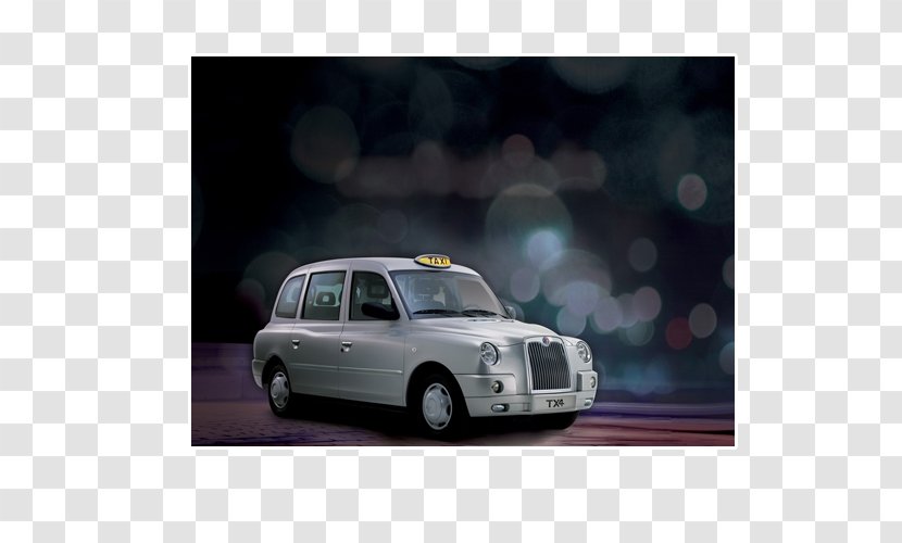 TX4 City Car Ford Transit Connect Nissan NV200 - Vehicle Transparent PNG