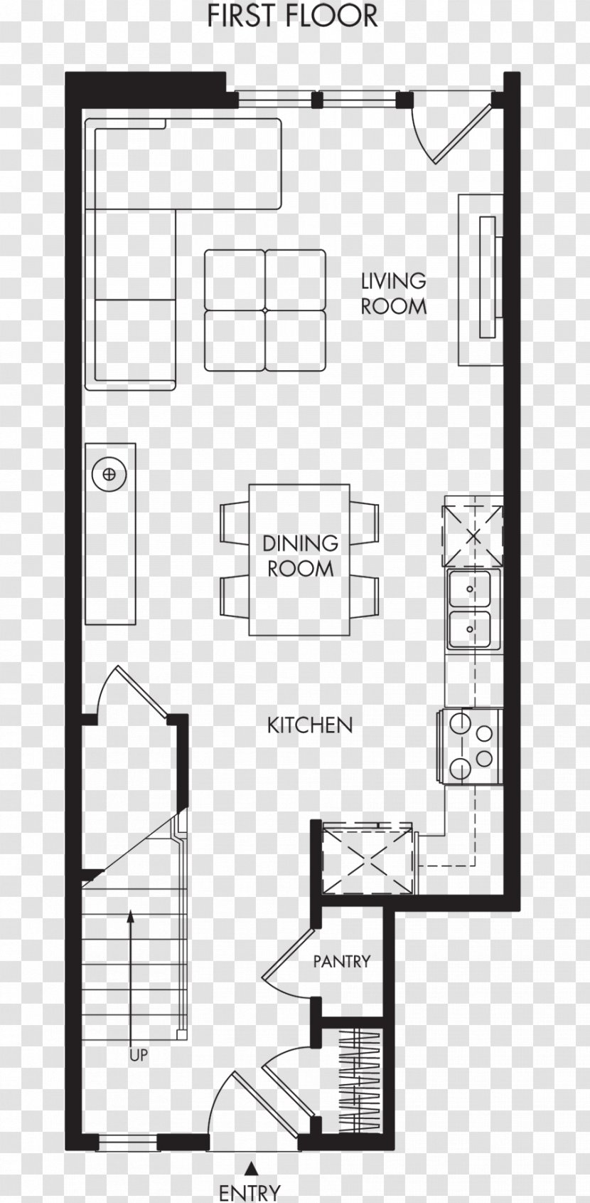 Floor Plan Line - Structure Transparent PNG