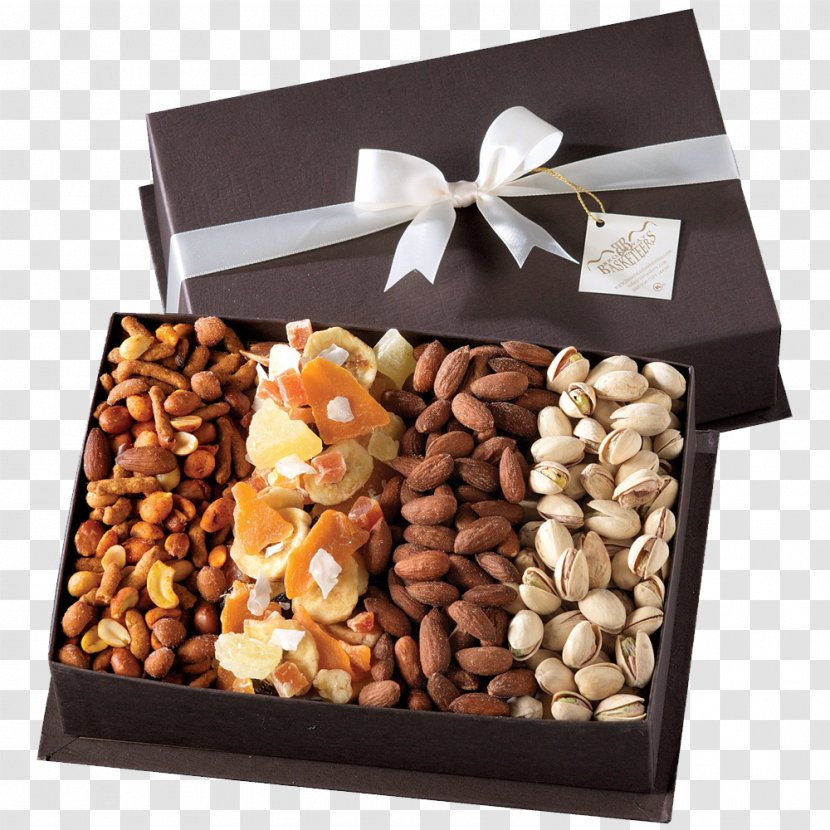 Dried Fruit Food Gift Baskets Nut Box - Packaging And Labeling Transparent PNG