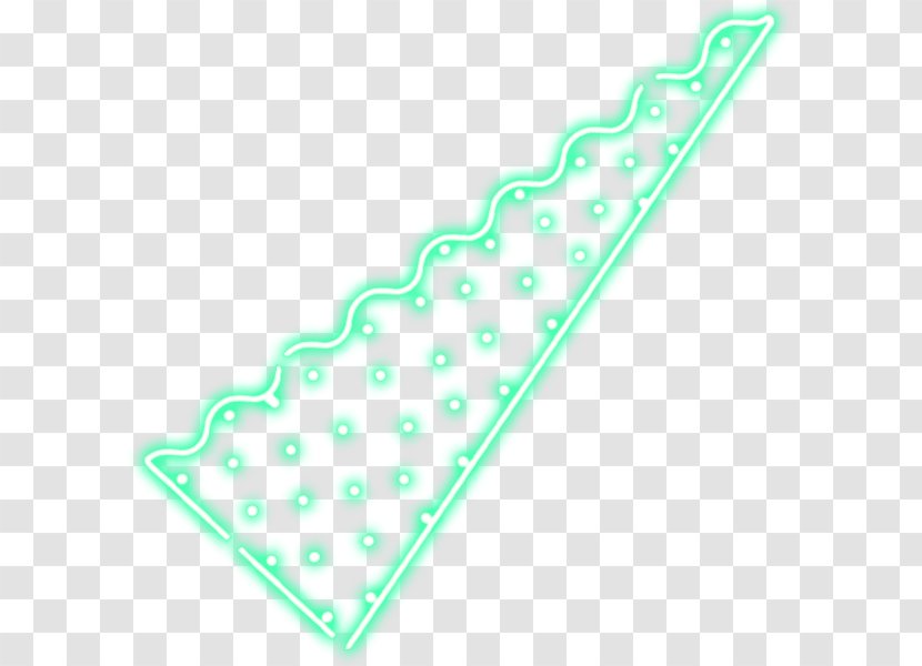 Green Line Angle - Area Transparent PNG