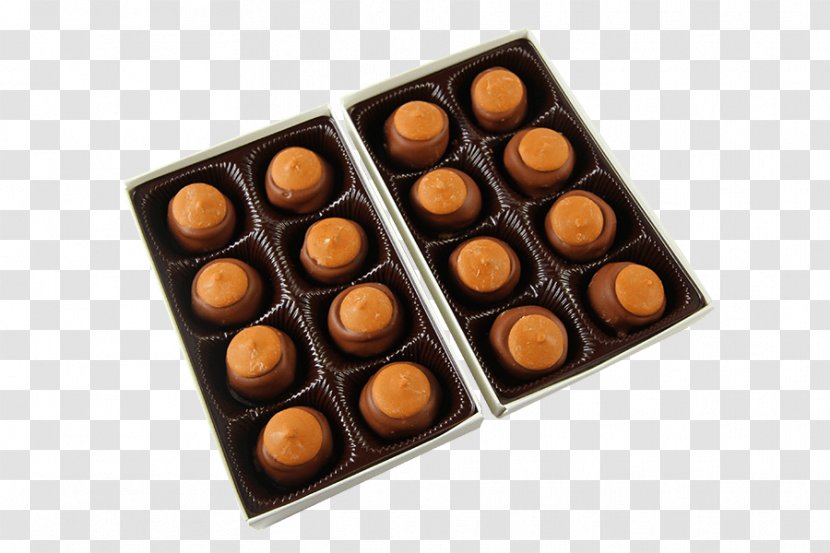 Praline Chocolate Balls Bonbon Buckeye Candy Truffle - Dark Transparent PNG