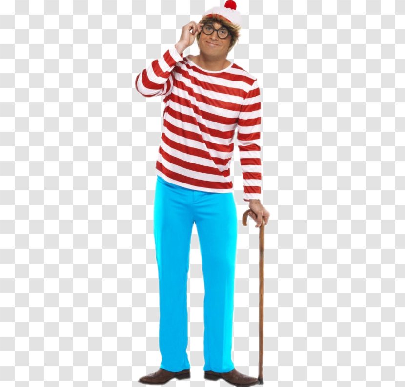 T-shirt Where's Wally? Costume Party Clothing - Stocking Transparent PNG