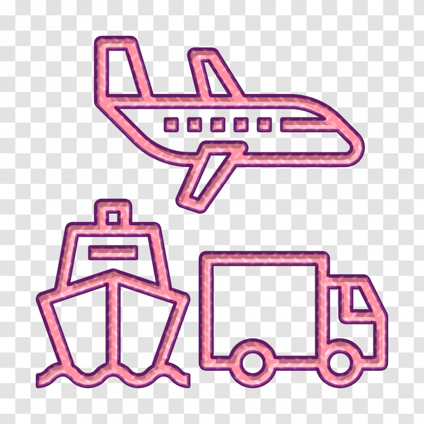 Travel Icon Logistics Icon Transportation Icon Transparent PNG
