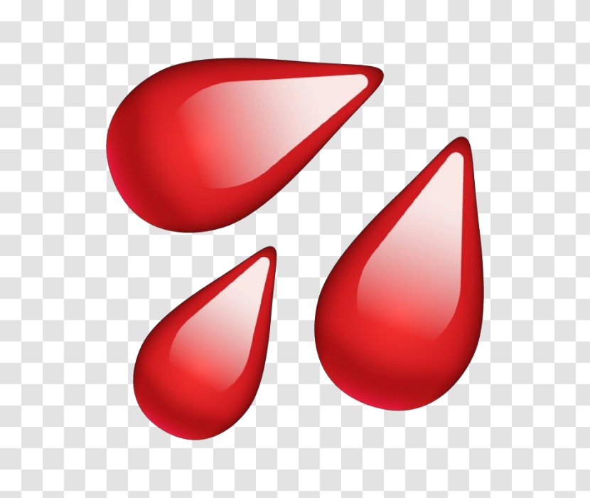 Red Drop Logo - Cartoon Transparent PNG