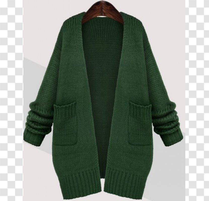 Cardigan Sweater Coat Sleeve Knitting - Jacket Transparent PNG