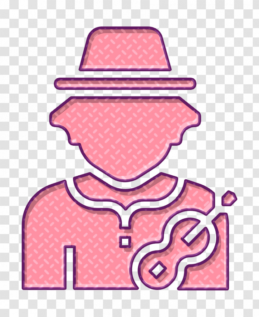 Jobs And Occupations Icon Musician Icon Transparent PNG