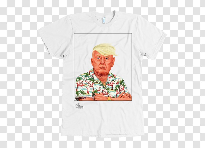 Donald Trump T-shirt United States Illustrator - Barack Obama Transparent PNG