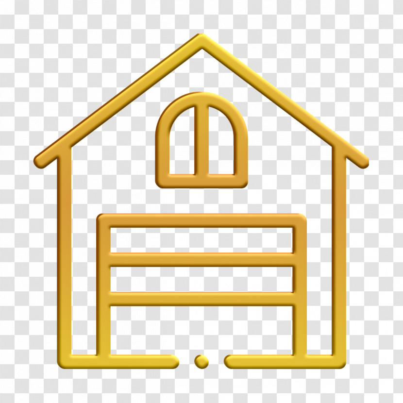 Garage Icon Vehicles And Transports Icon Rent Icon Transparent PNG
