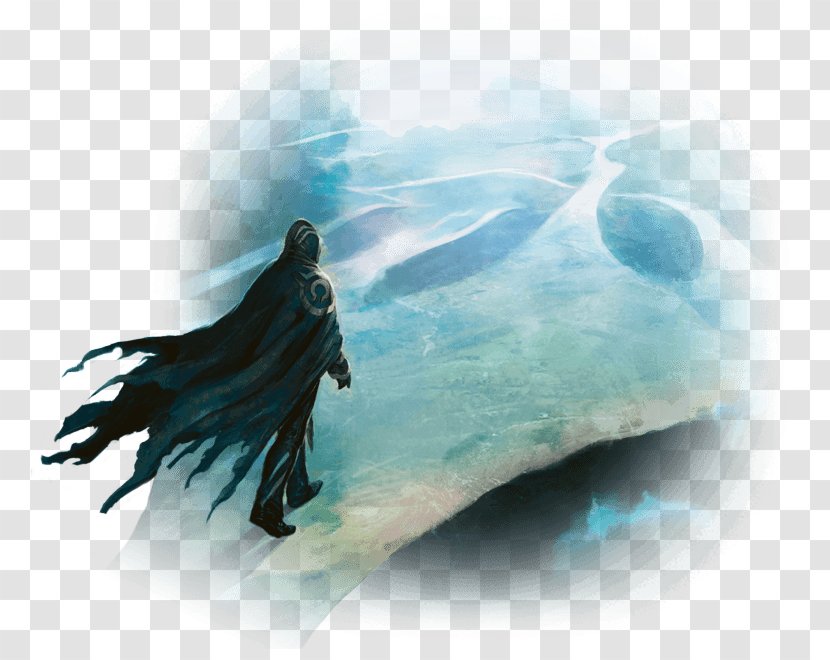 Magic: The Gathering Jace Beleren Planeswalker Magician Game - Roleplaying - Watercolor Magic Transparent PNG