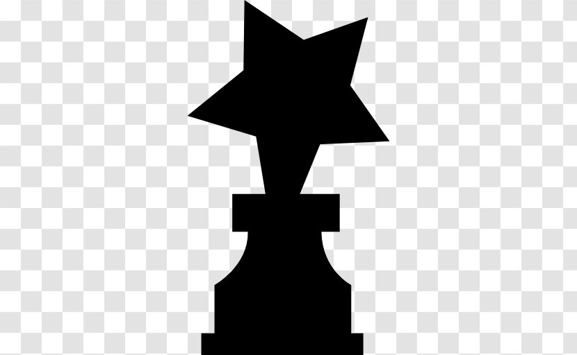 Award Trophy Silhouette - Ribbon - Oscars Transparent PNG