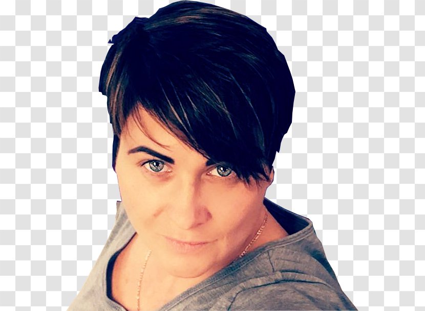 Black Hair Coloring Pixie Cut Bangs Long - Contract Of Sale - Herman TÃ¸mmeraas Transparent PNG