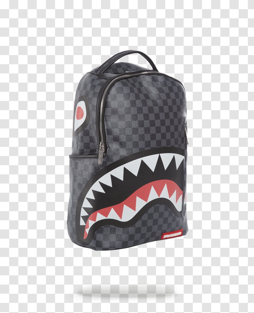 Backpack Shark Zipper Bag Leather Transparent PNG