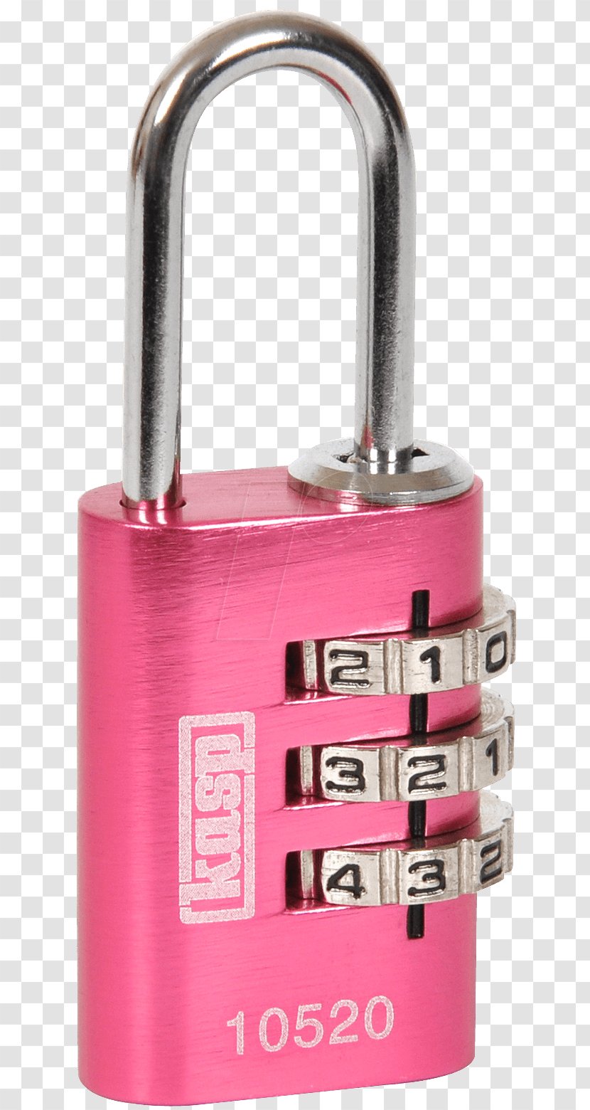 Padlock Combination Lock Brass Aluminium Transparent PNG
