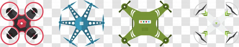 Airplane Flight Unmanned Aerial Vehicle - Watercolor - Vector Creative Flat Drone Transparent PNG