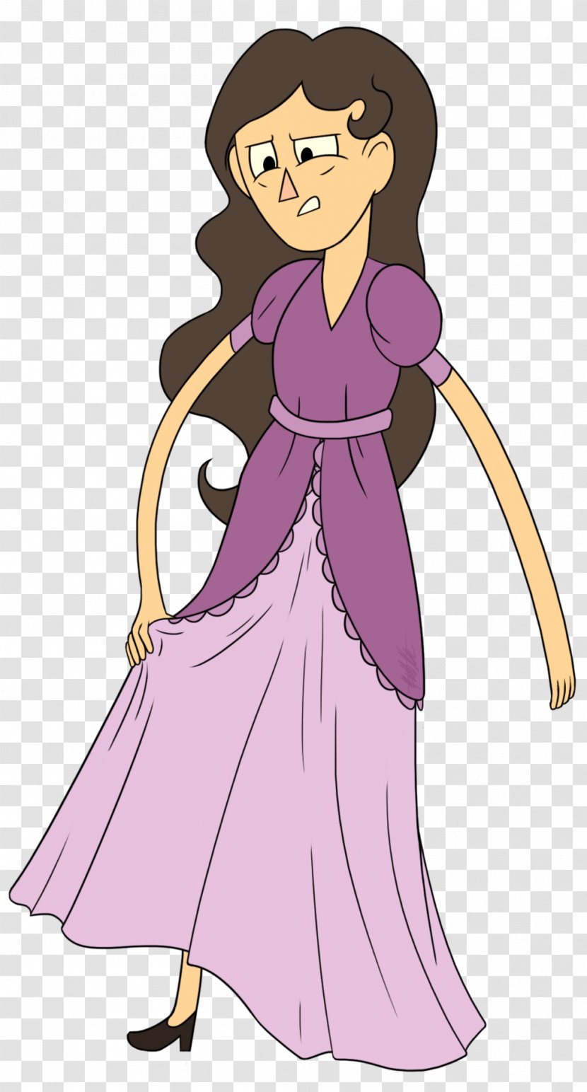 Fairy Gown Finger Clip Art - Cartoon Transparent PNG