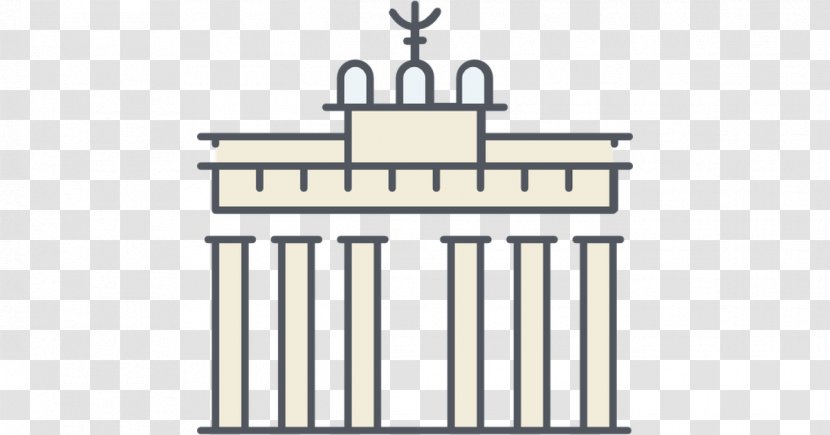 Font Line Fence - Text - Brandenburg Gate Transparent PNG