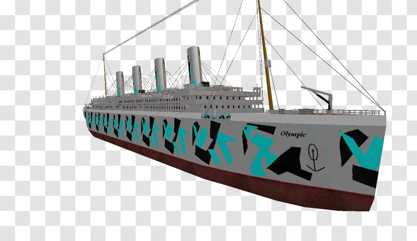 RMS Olympic Art Motor Ship Boat - Deviantart - Sunken Transparent PNG
