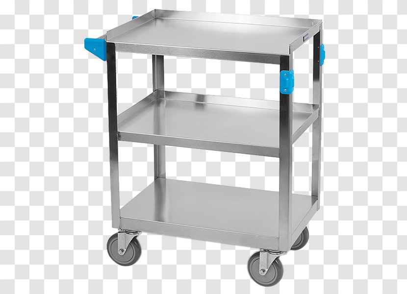 Shelf Stainless Steel Table - Cart Transparent PNG