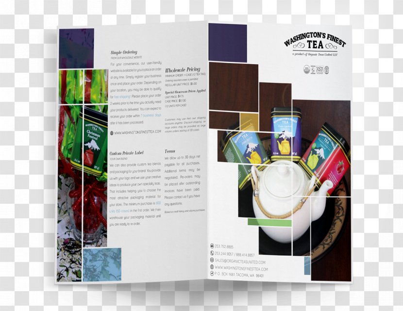 Graphic Design Brand - Bi-fold Brochure Transparent PNG