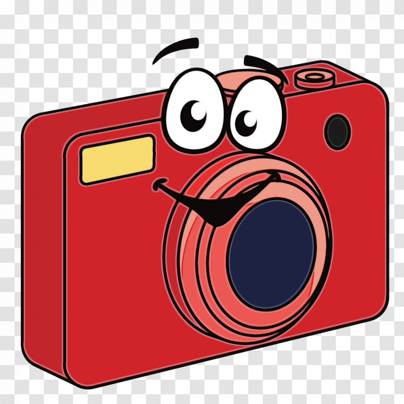 Camera Cameras & Optics Digital Camera Cartoon Line Transparent PNG