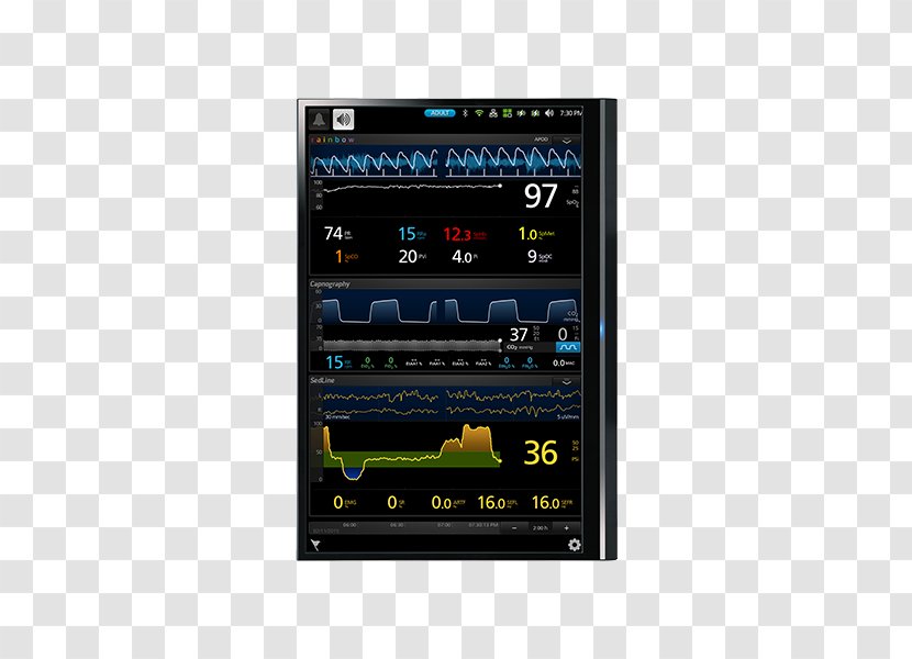 Display Device Masimo Intensive Care Unit Monitoring Perioperative - Clinician - Operating Room Transparent PNG