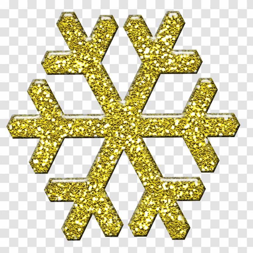 Snowflake Christmas Free Content Clip Art - Ice - Cliparts Gold Transparent PNG