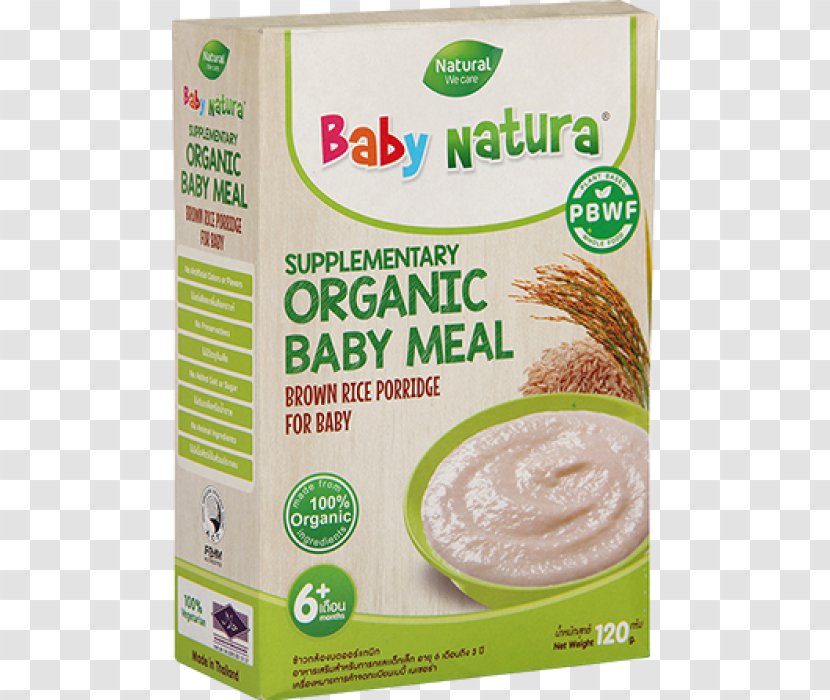 Baby Food Organic Congee Breakfast Cereal Rice - Natural Foods Transparent PNG