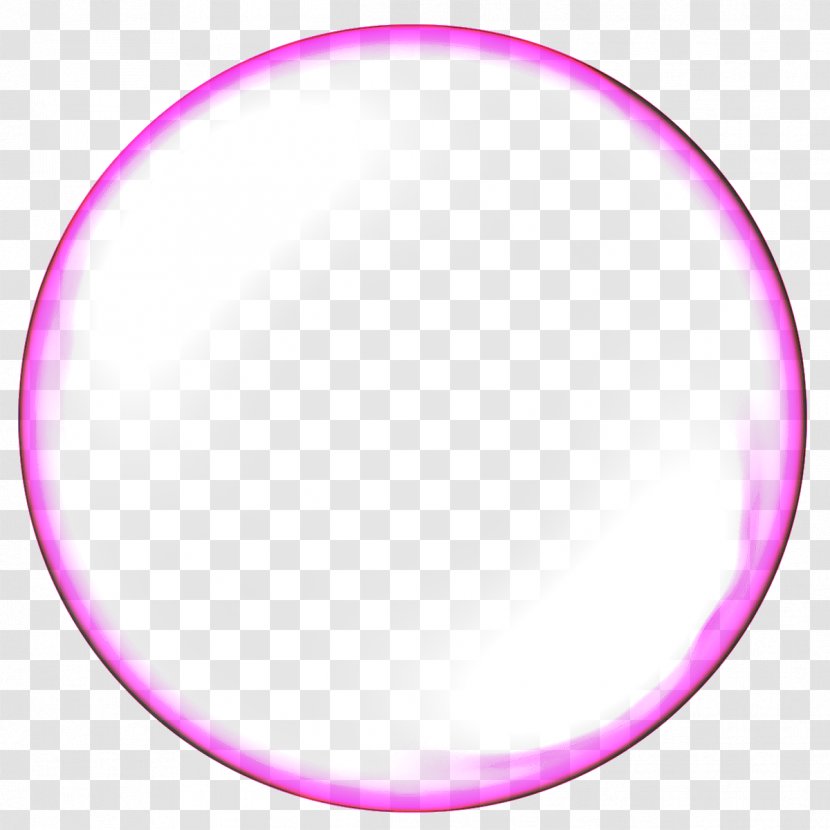 Pink Violet Purple Circle Magenta - Oval Transparent PNG