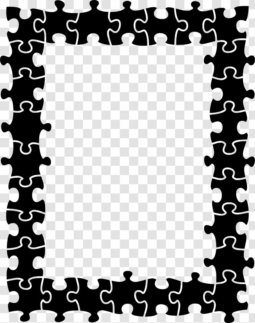 Jigsaw Puzzles Picture Frames Puzzle Video Game Film Frame - Black Transparent PNG