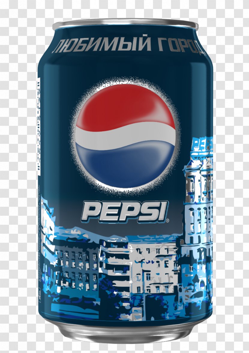 Fizzy Drinks Aluminum Can Energy Drink Tin Water - Soft - Pepsi Transparent PNG