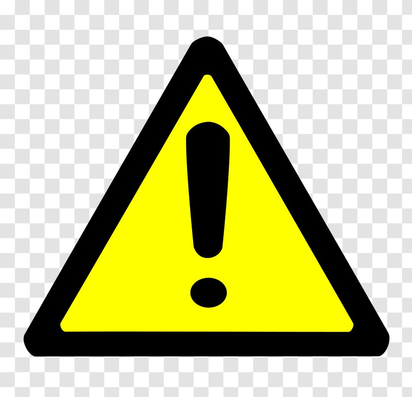 Warning Sign Safety Clip Art - Hazard - Aten Cliparts Transparent PNG