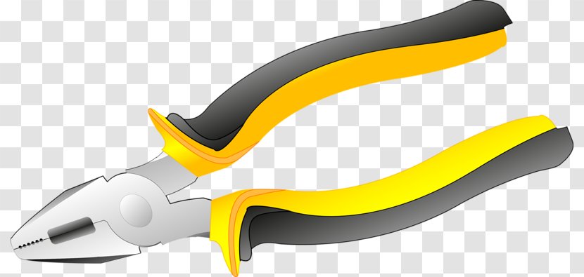 Toolbox Pliers - Hardware - Yellow Transparent PNG