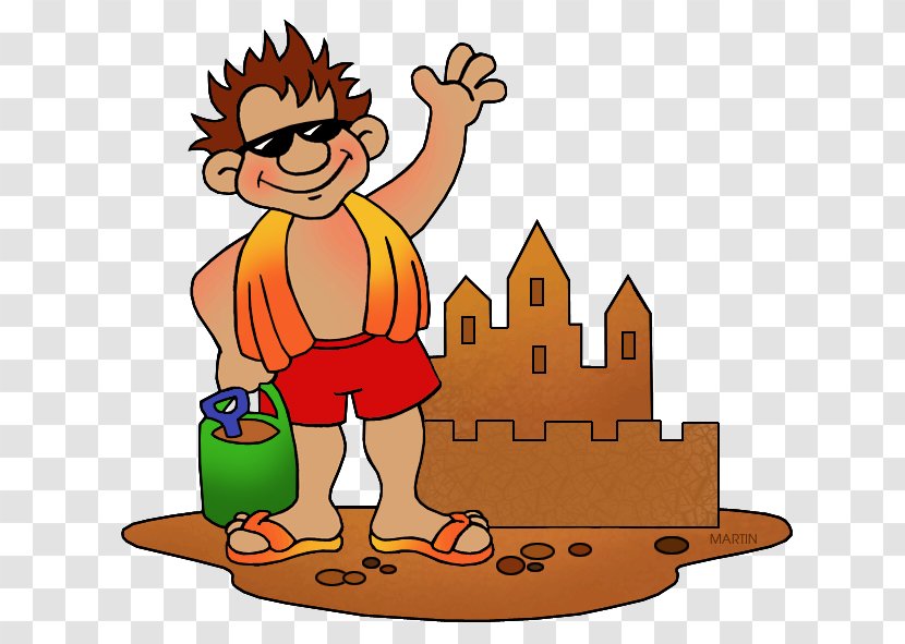 Sand Art And Play Clip - Area - Sandcastle Cartoon Transparent PNG
