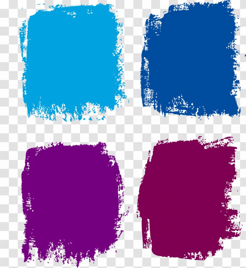Inkstick Ink Brush Image Design - Purple - Creative Background Transparent PNG