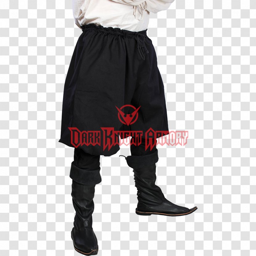 Middle Ages Breeches Pants Hose Clothing - Shirt - Calf Spear Transparent PNG
