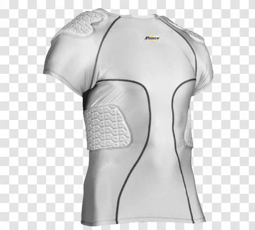 T-shirt Riddell American Football Shoulder Pads - Active Shirt - Padded Transparent PNG