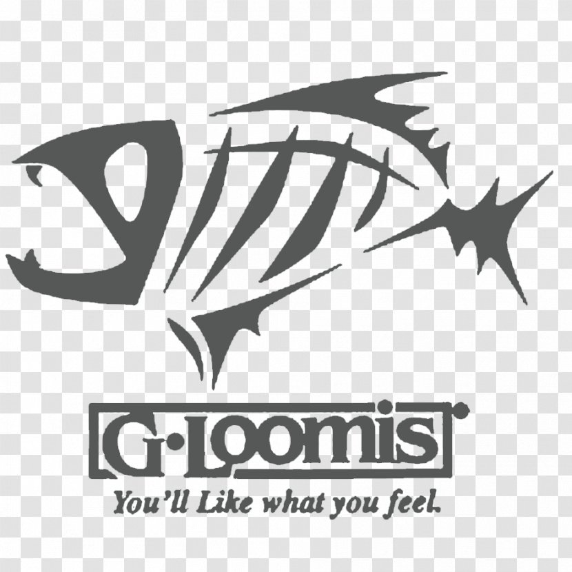G.Loomis Decal Logo Fishing Sticker - Rods Transparent PNG