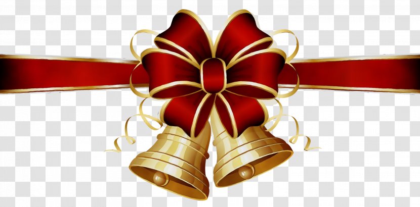 Christmas Bell Cartoon - Decoration - Gift Wrapping Plant Transparent PNG