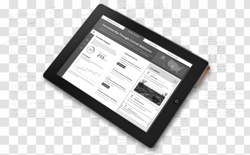 Handheld Devices American Red Cross Mobile App Website Wireframe Responsive Web Design - Electronics - Disaster Relief Transparent PNG