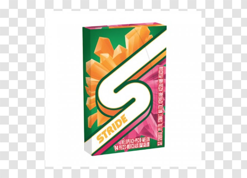 Chewing Gum Stride Flavor Mentha Spicata Base - Sugar Substitute Transparent PNG