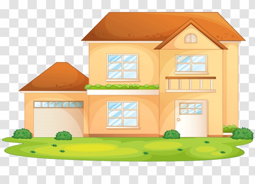 Building House Clip Art - Royaltyfree - European Style Villa Transparent PNG