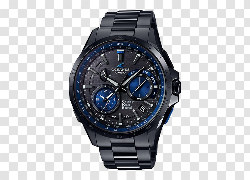 Casio Oceanus Watch Citizen Holdings Edifice - Strap Transparent PNG