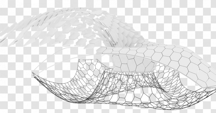 Rhinoceros 3D Parametric Design Parameter FADU UBA - Storage Basket - Black And White Transparent PNG