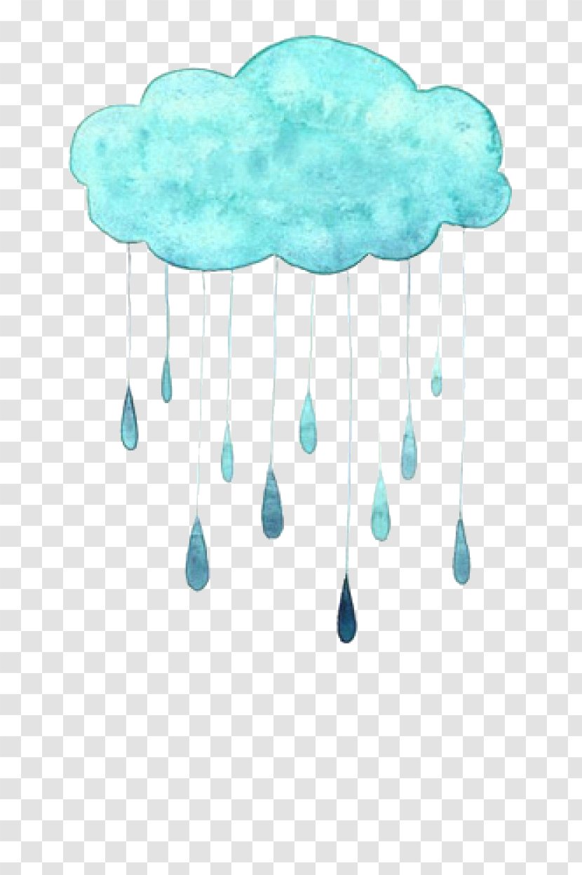 God Designer - Shahada - Clouds And Raindrops Transparent PNG
