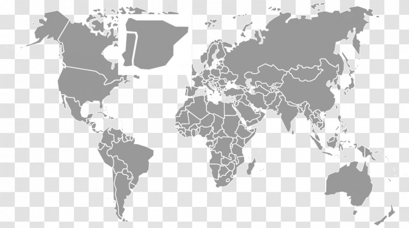 World Map Blank - Google Maps Transparent PNG